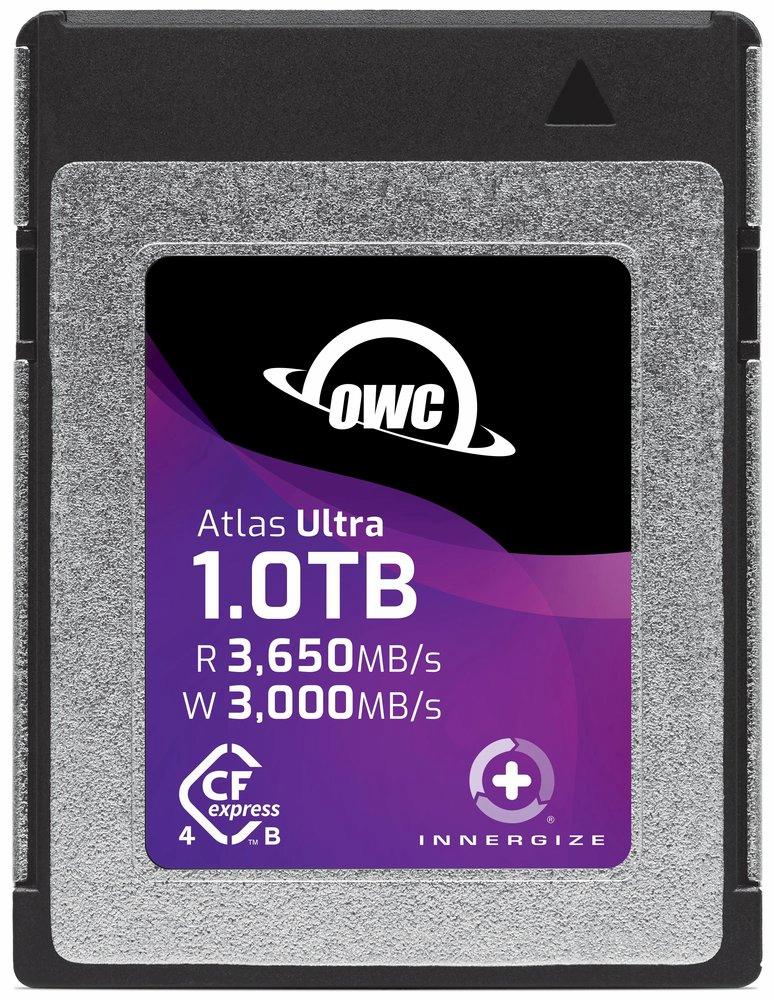 OWC Atlas Ultra CFexpress 4.0 Type B Memory Card OWC Atlas Ultra CFexpress 4.0 Type B Memory Card